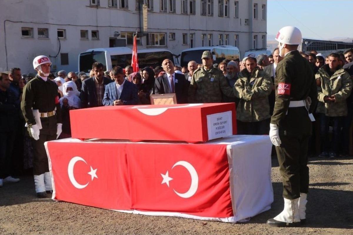 Bing&ouml;ll&uuml; Şehit Son Yolculuğuna Uğurlanıyor