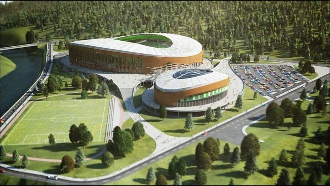 &Ccedil;otanak Arena Stadı&rsquo;nın İnşaatı S&uuml;r&uuml;yor