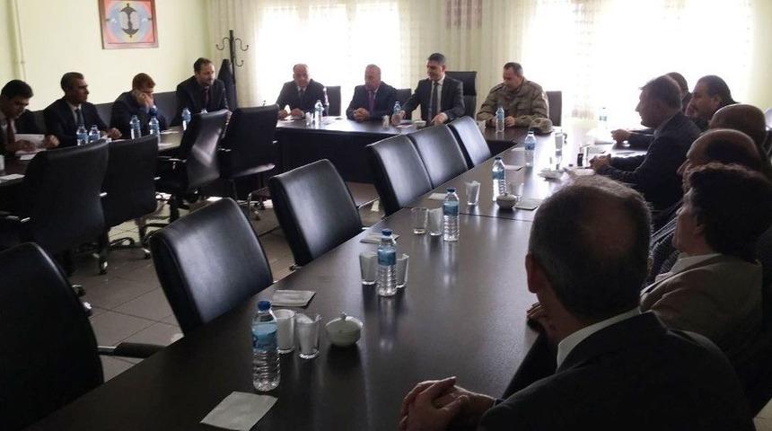 Tatvan&rsquo;da &ldquo;g&uuml;venlik&rdquo; Toplantısı D&uuml;zenlendi