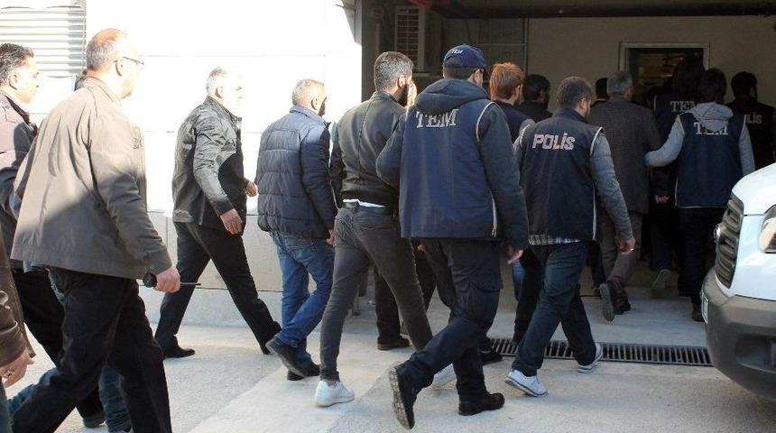 Elazığ&rsquo;daki Pkk/kck Operasyonu: 13 Ş&uuml;pheli Adliyeye Sevk Edildi
