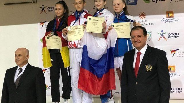 Genç Tekvandoculardan Avrupa Şampiyonası’nda 2 Altın Madalya