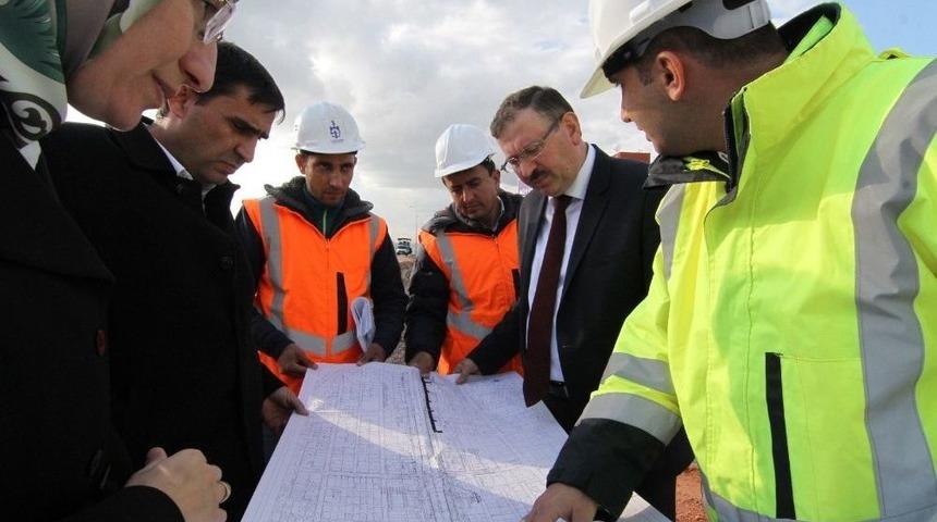 Genel Sekreter Bayram, Otogar Ve Köseköy Kavşaklarını İnceledi