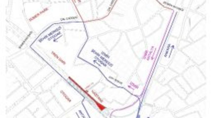 Üçgen Meydanı’nda Aydın Yönü Trafiğe Kapatılacak