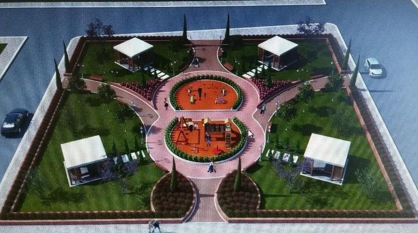 Hisarcık Belediyesi&rsquo;nin Yeni Park Projesi