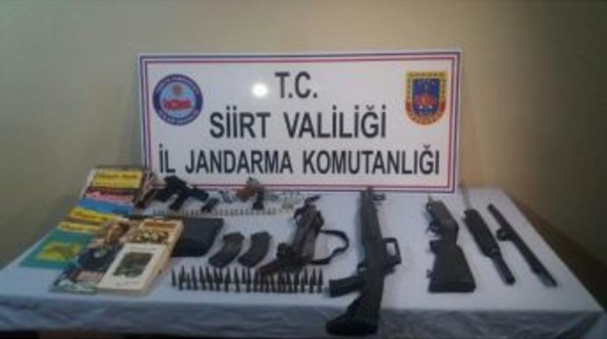Siirt&rsquo;te Silah Ve M&uuml;himmat Ele Ge&ccedil;irildi