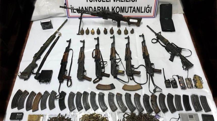 Etkisiz Hale Getirilen 9 Ter&ouml;ristten Cephanelik &Ccedil;ıktı