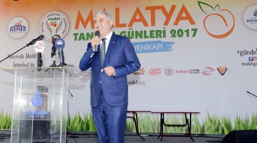 Bakan T&uuml;fenkci, Malatya Tanıtım G&uuml;nlerine Katıldı
