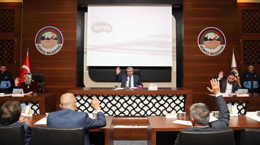 K&ouml;rfez Belediyesi Kasım Ayı Meclisi Yapıldı
