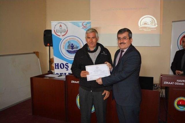 S&uuml;t Hijyeni Belge Dağıtım T&ouml;reni Yapıldı 2