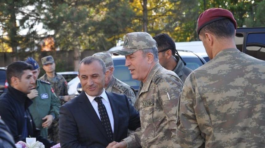 Genelkurmay Başkanı Akar, Kuvvet Komutanlarıyla Tunceli&rsquo;de
