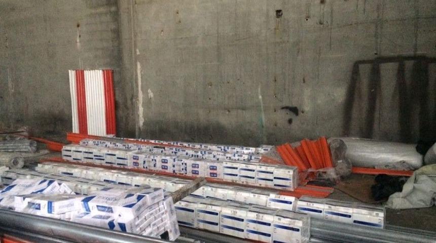 Şanlıurfa&rsquo;da 21 Bin 920 Paket Ka&ccedil;ak Sigara Ele Ge&ccedil;irildi