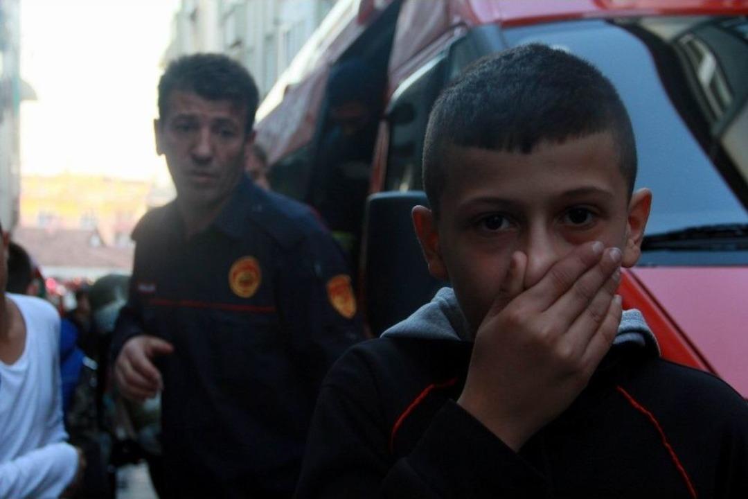 Samsun&rsquo;da Korkutan Yangın