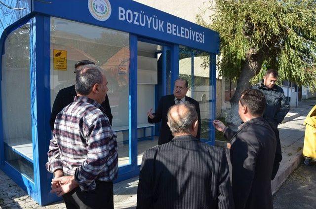 Bir Yeni Klimalı Durak Da Tekke Mahalle&rsquo;ye 1