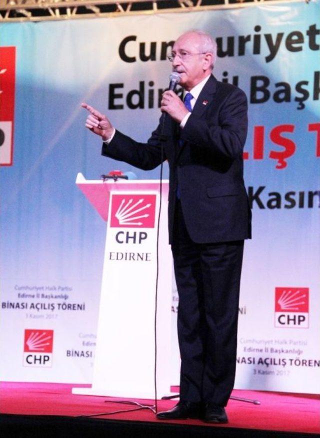 Kılıçdaroğlu: “terörü Sevgiyle, Kardeşlikle Bitireceğiz”