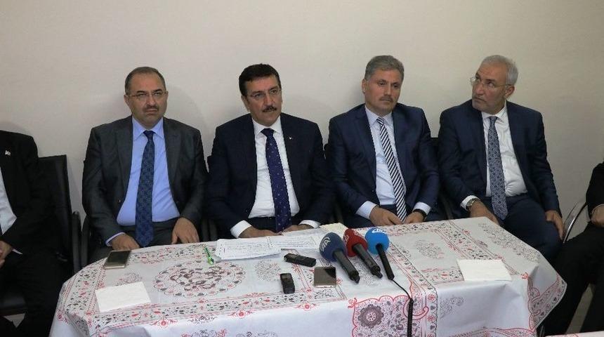 Bakan T&uuml;fenkci Ziraat Odası Başkanları İle Buluştu