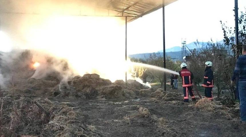 Samanlık Yangını Korkuttu