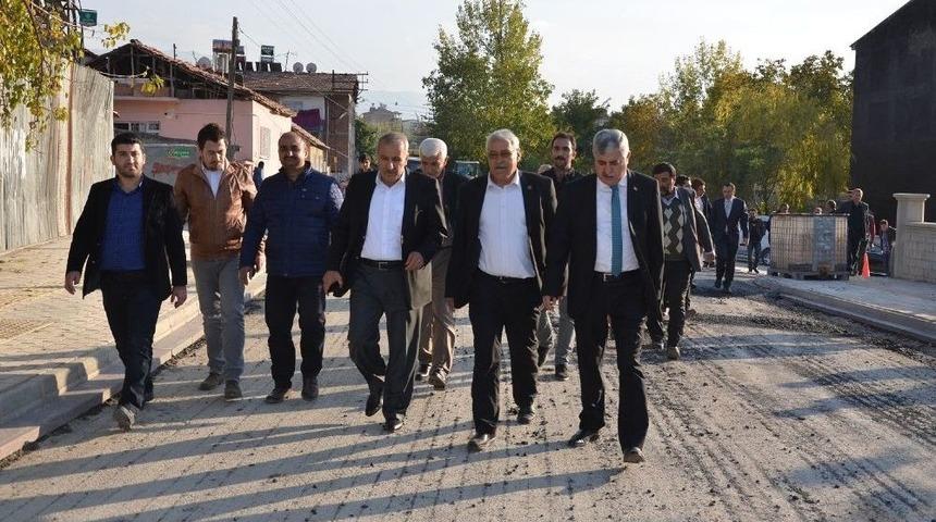 Milletvekili Şahin Yeşilyurt&rsquo;da &Ccedil;alışmaları İnceledi