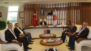 Belde Belediye Başkanlarından Rektör Bağlı’ya Ziyaret