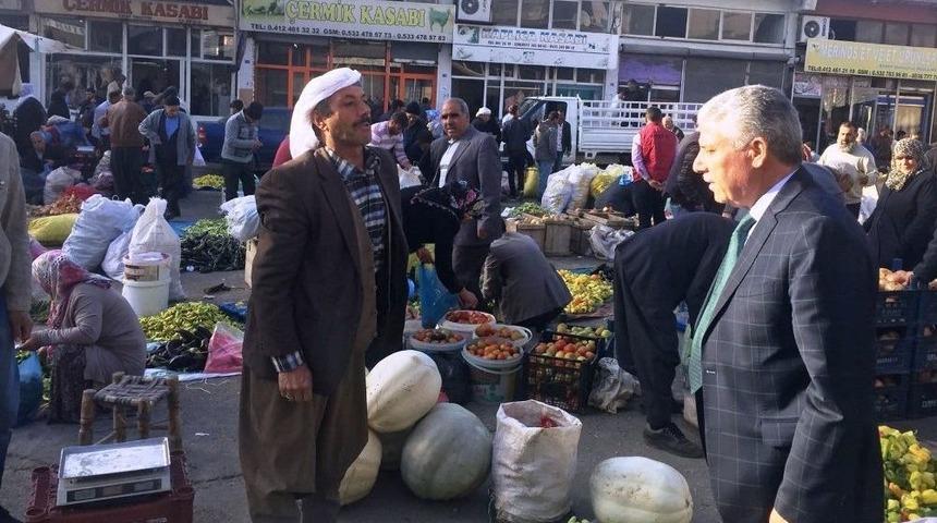 Başkan Karamehmetoğlu&rsquo;ndan Esnaf Ziyareti