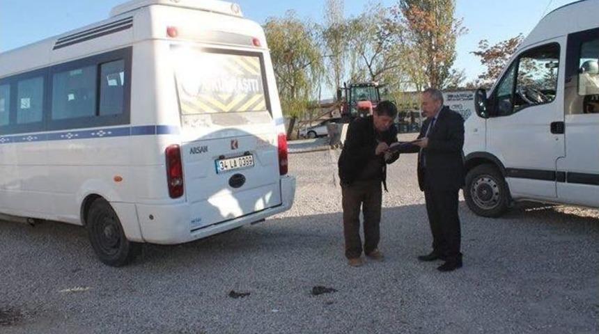 Sungurlu&rsquo;da &Ouml;ğrenci Servisleri Denetlendi