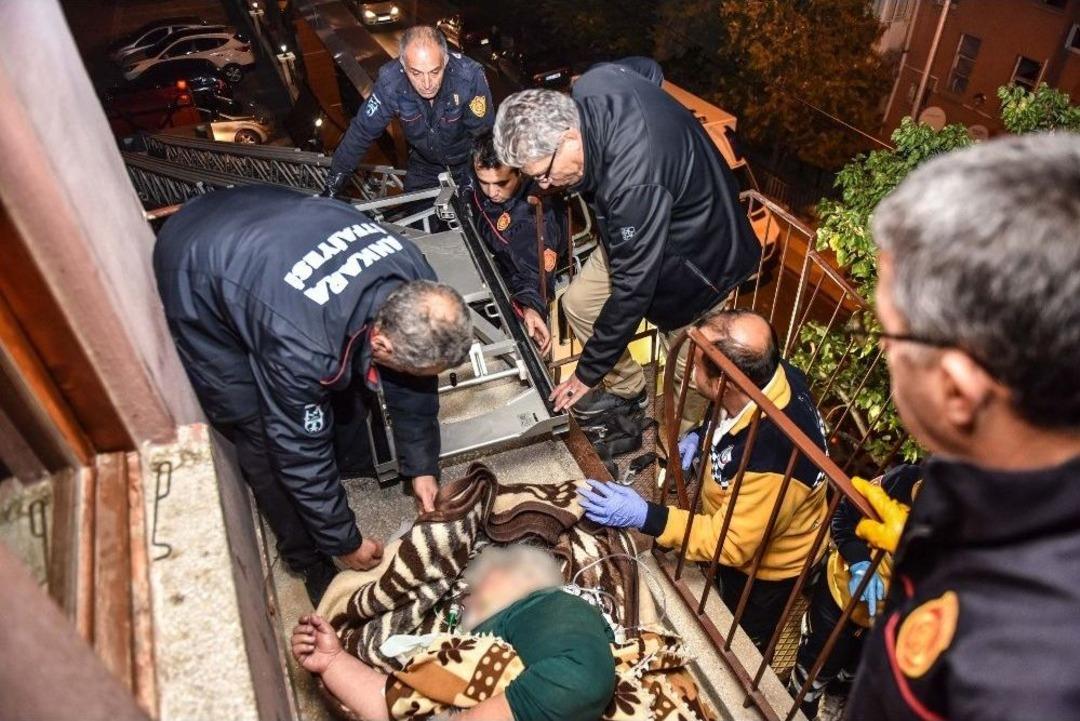 İtfaiyeden, Hasta Kurtarma Operasyonu