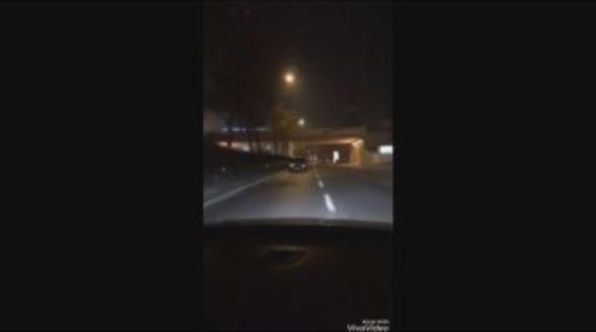 Şehirlerarası Yolda Tersten İlerleyen S&uuml;r&uuml;c&uuml; Faciaya Yol A&ccedil;ıyordu