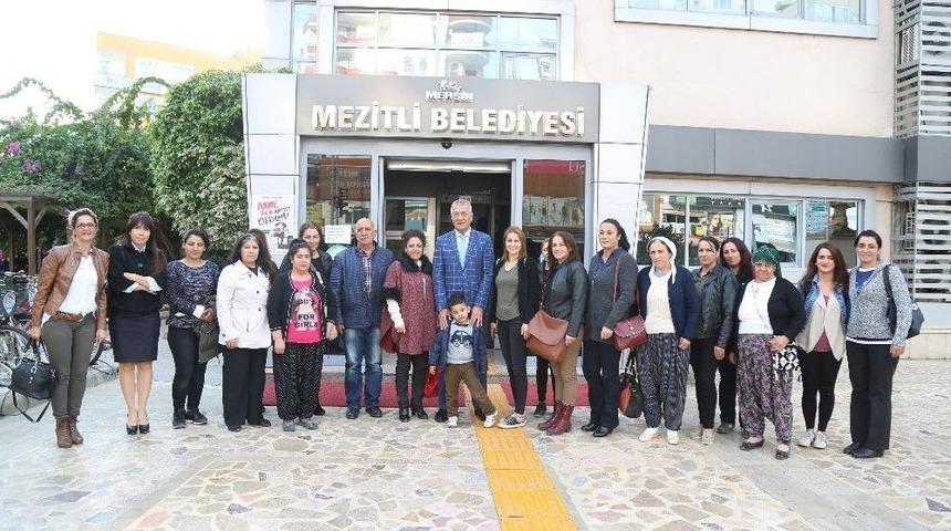 Mezitli Belediyesi, Hozatlı Kadınları Ağırladı