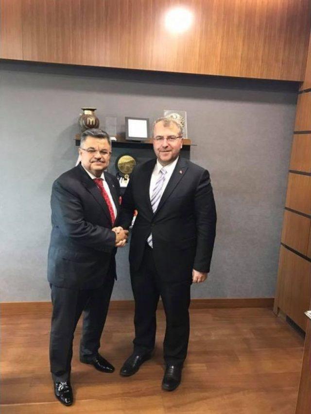 Başkan Yağcı&rsquo;nın Ankara Temasları 1