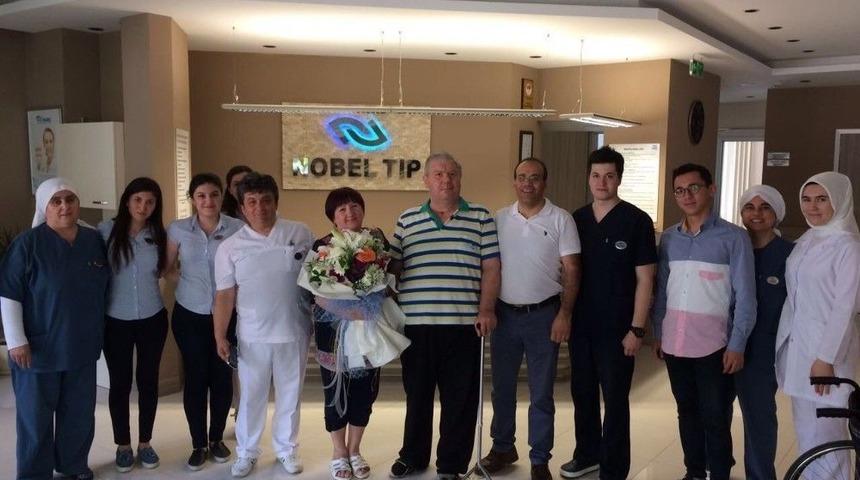 Tataristan&rsquo;ın Buinsky B&ouml;lgesi Valisi Ambulans U&ccedil;akla Geldiği Pamukkale&rsquo;de Tedavi G&ouml;rd&uuml;