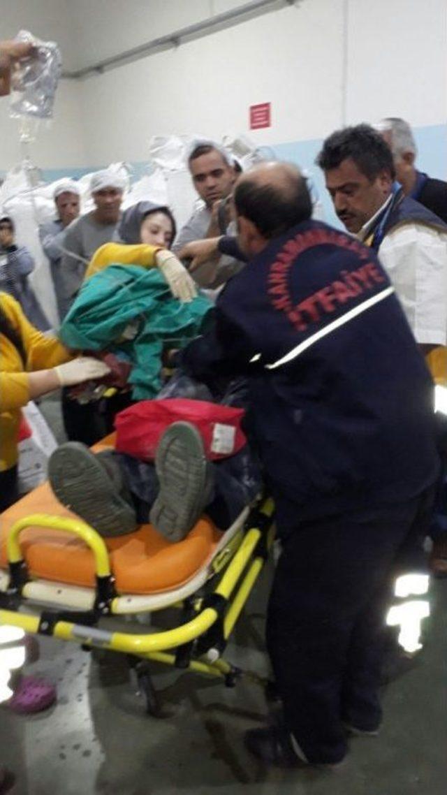 Elini Ambalaj Makinesine Kaptırdı 2