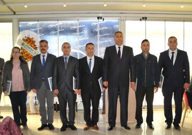 Bafra&rsquo;da Başarılı Polisler &Ouml;d&uuml;llendirildi 3