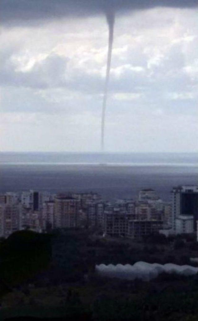 Alanya’da Hortum Çıktı