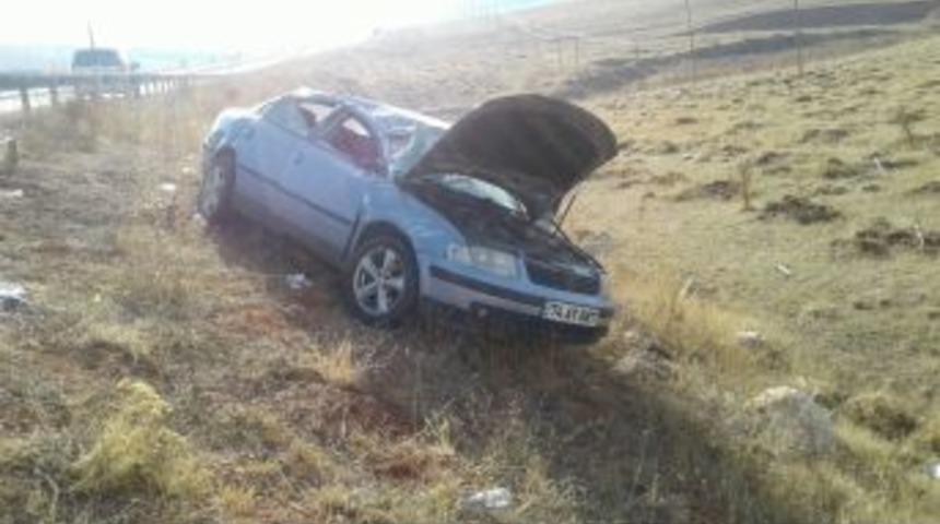 Sivas’ta Trafik Kazası 4 Yaralı.