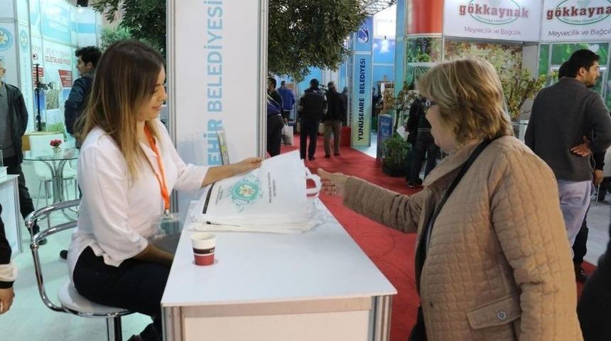 Tarım Fuarında Manisa B&uuml;y&uuml;kşehir Standına Yoğun İlgi