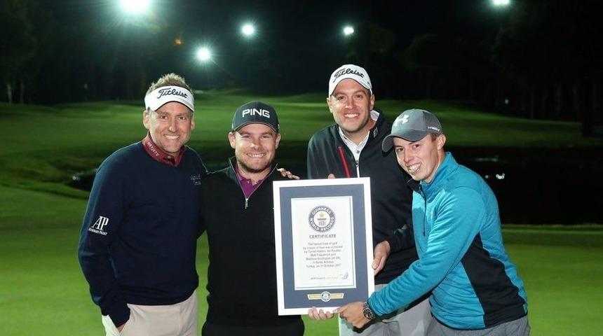 Golfde Guinness D&uuml;nya Rekoru Kırıldı
