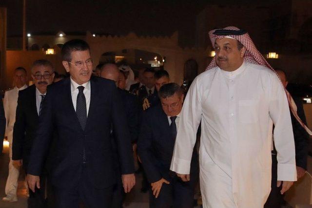 Milli Savunma Bakanı Canikli, Katarlı Mevkidaşıyla G&ouml;r&uuml;şt&uuml; 3