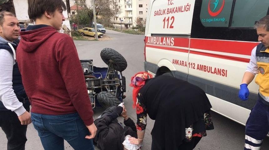 Kızılcahamam&rsquo;da Trafik Kazası
