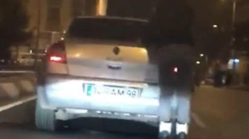 (&ouml;zel Haber) İstanbul&rsquo;da Patenci Gencin Tehlikeli Yolculuğu