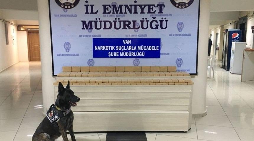 Van&rsquo;da 51 Kilo Eroin Ele Ge&ccedil;irildi