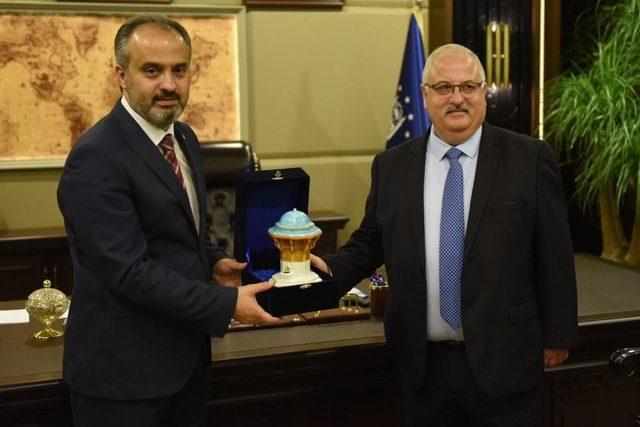 Başkan Aktaş&rsquo;ın Fransız Konukları 1