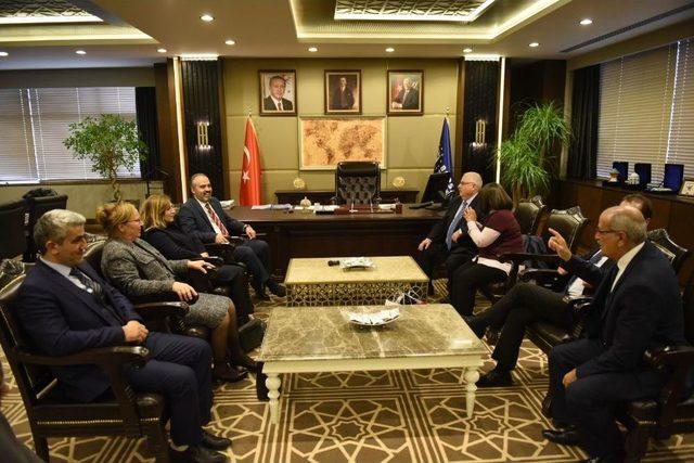 Başkan Aktaş&rsquo;ın Fransız Konukları 2