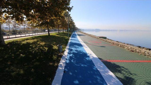 Kocaeli&rsquo;de Y&uuml;r&uuml;y&uuml;ş Ve Bisiklet Yolları G&uuml;zelleşiyor 1