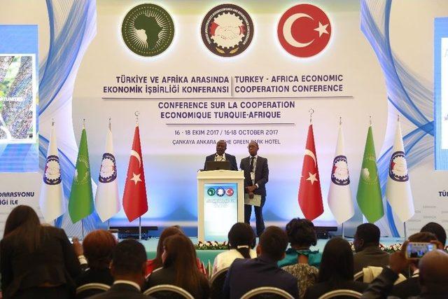 (&ouml;zel Haber) Ugandalı Bakan T&uuml;rk Yatırımcıları &Uuml;lkesine Davet Etti 3