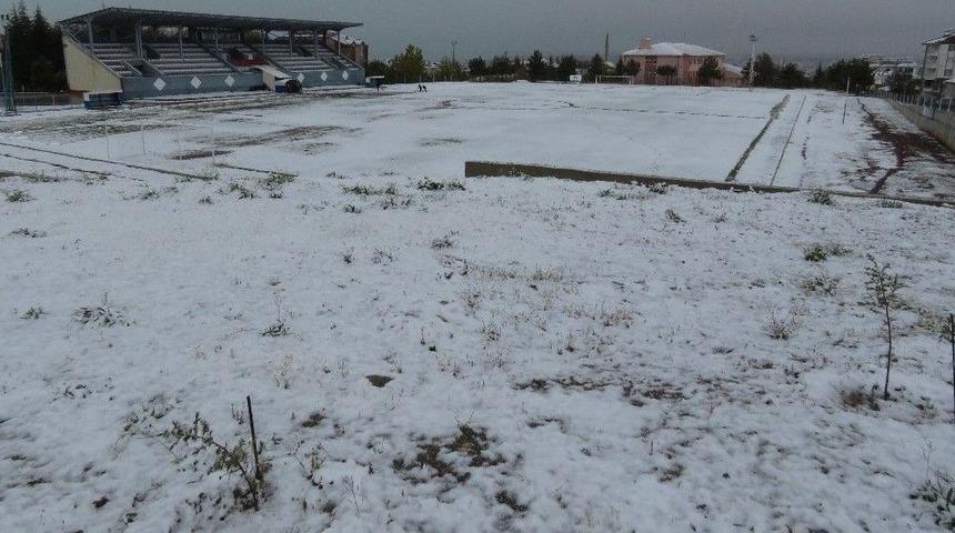 Beyşehir&rsquo;de Kar Yağışı