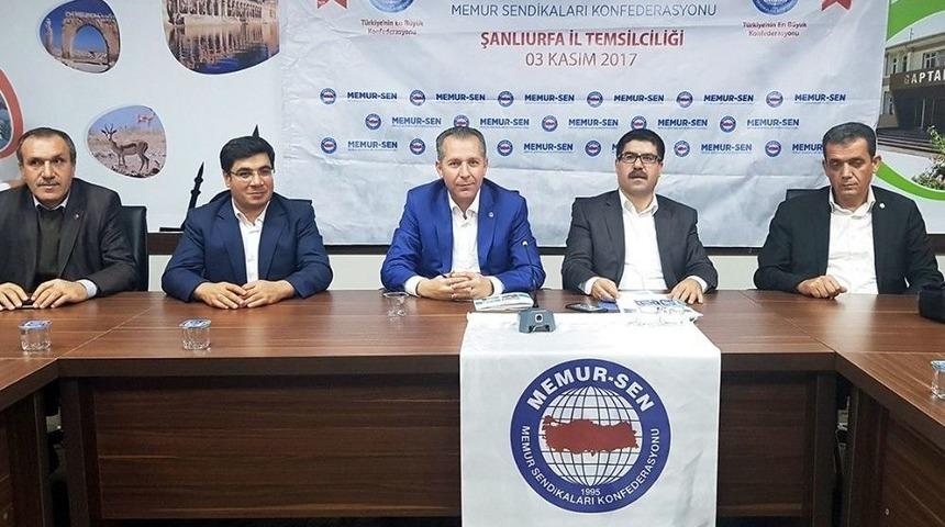 Şanlıurfa Memur-sen İl Divan Toplantısı Ger&ccedil;ekleştirildi