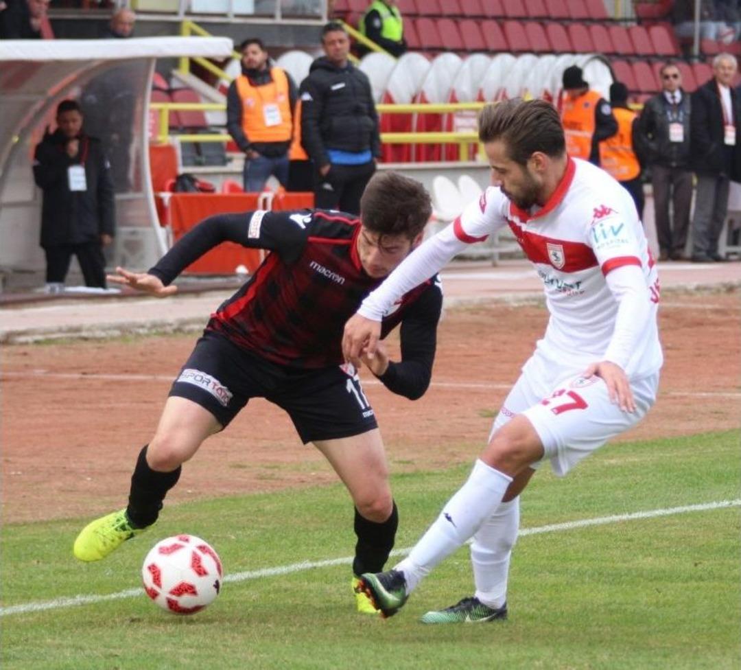 Tff 1. Lig: Boluspor: 1 - Samsunspor: 0
