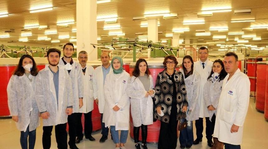 İtü Tekstil Fakültesi Öğrencileri Sanko’da