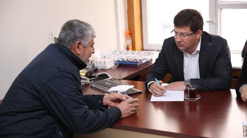Başkan Subaşıoğlu, Vatandaşların Talep Ve Şikayetlerini Dinledi