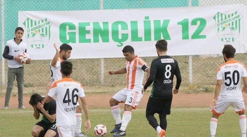 Tff 3. Lig: 12 Bing&ouml;lspor: 1 - Erzin Belediyespor: 1