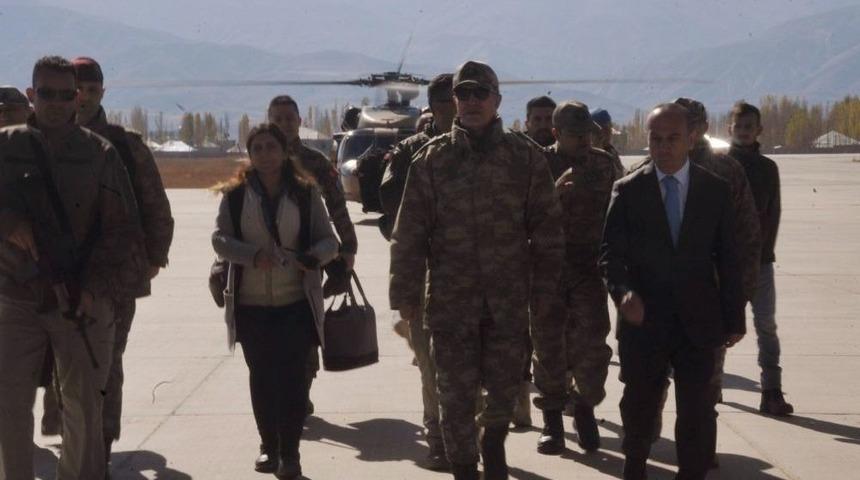 Genelkurmay Başkanı Orgeneral Akar Y&uuml;ksekova&rsquo;da